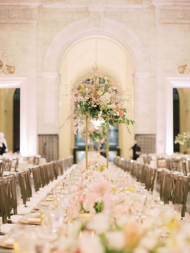 For their Leap Day wedding, it was crucial to Marybeth Miles and Ben Weatherhead that they highlight, "the resurgence of Detroit for our big day! Sinc