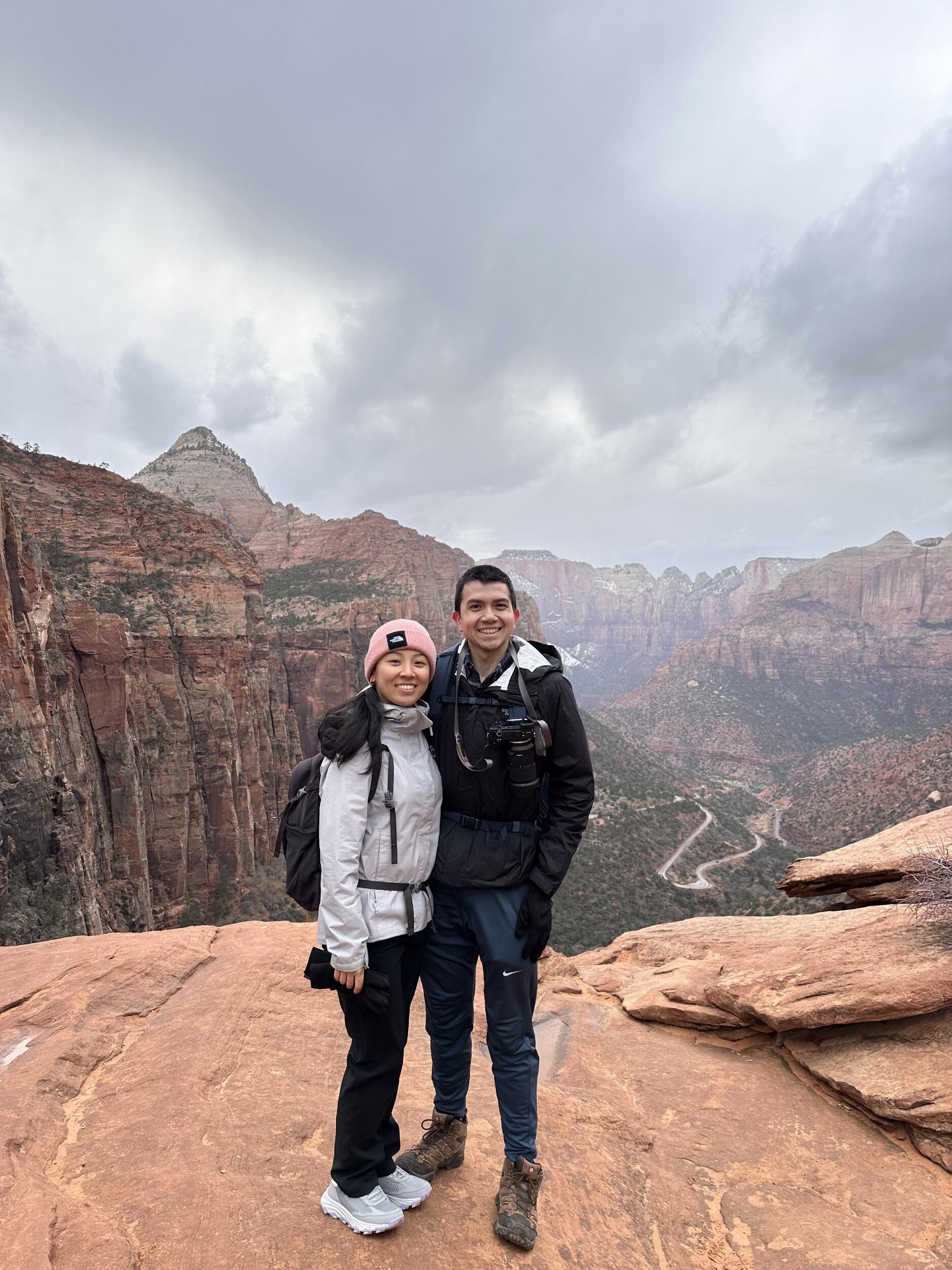 We went to Las Vegas and Zion National Park for a long weekend! Jiaxin loves hiking and Steven loves taking photos of nature - so we always try to incorporate something outdoorsy into a trip!