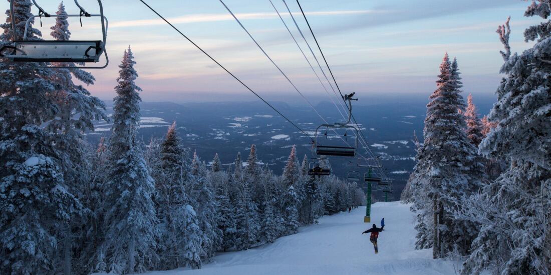 Picture of Downhill Skiing and Snowboarding -  Burke Mountain 