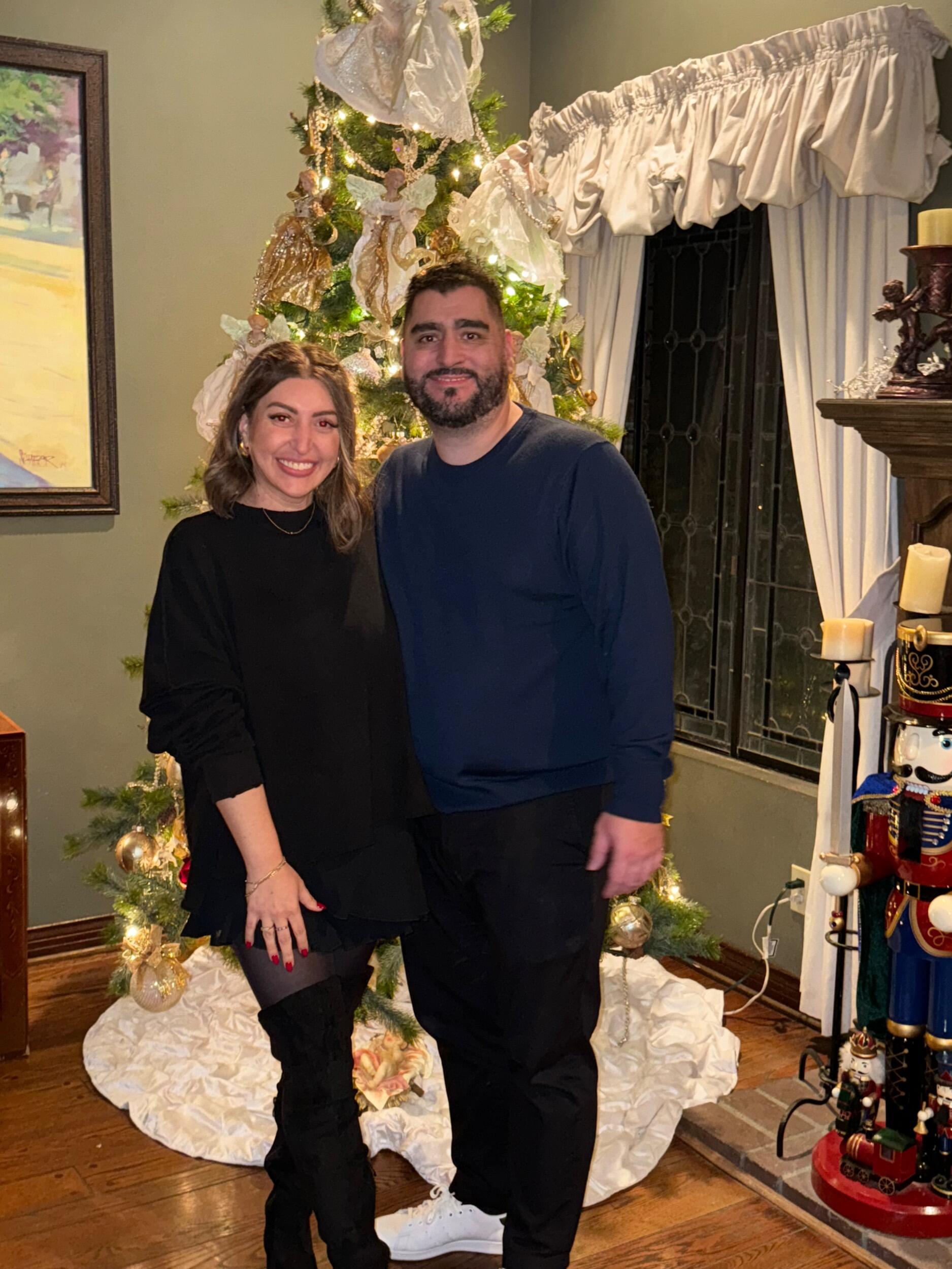 Our first Thanksgiving together. It already felt like home.