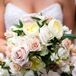 Ivory and Cream Rose Bridal Bouquet