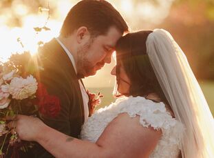 Beth has an affinity for vintage design so selecting The Beverly Mansion in Marengo, Ohio, for her and Mark's wedding was a simple decision. Built in 
