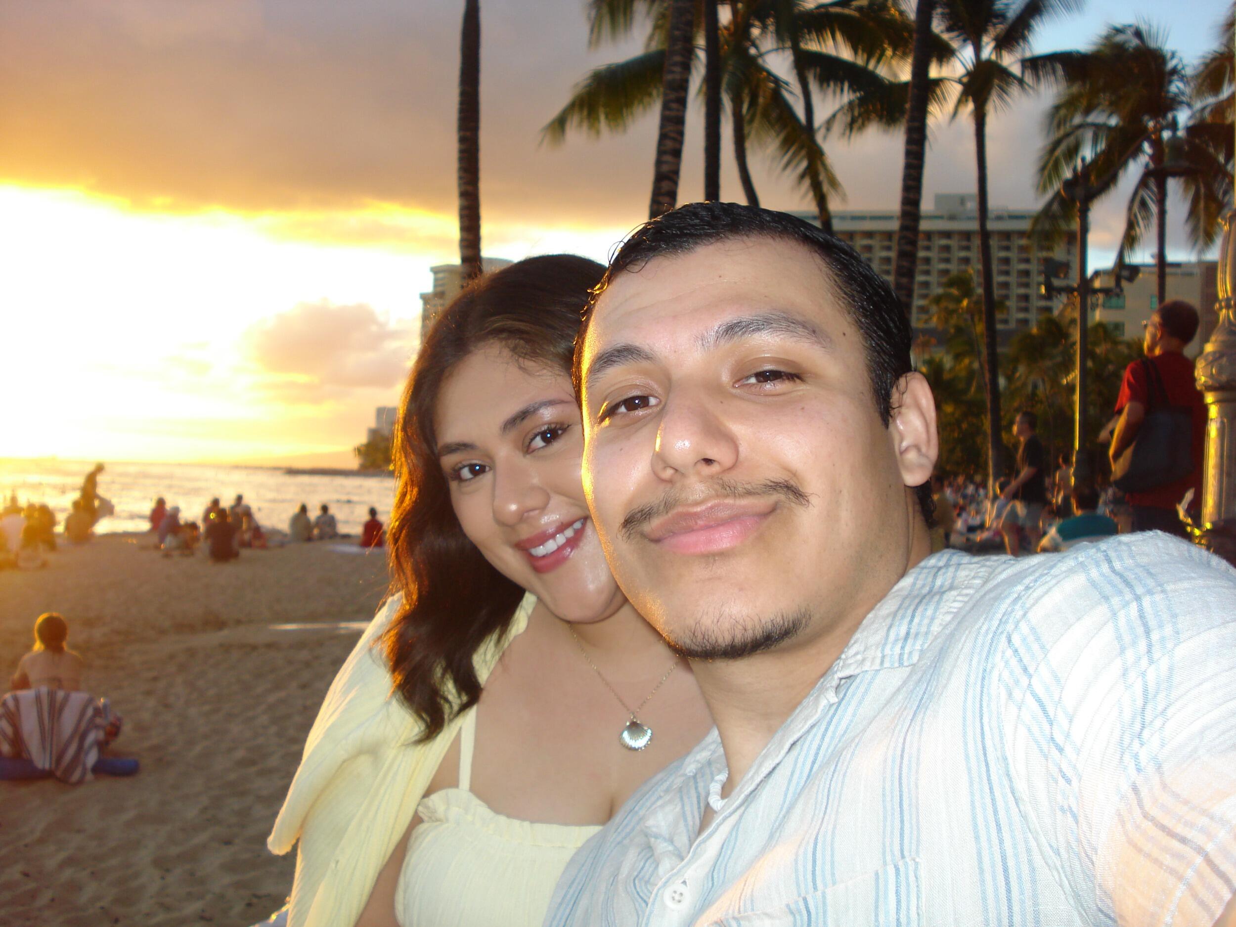 The day we got engaged! 