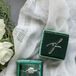 Emerald Ring Box for Wedding at The Langham Hotel in Chicago