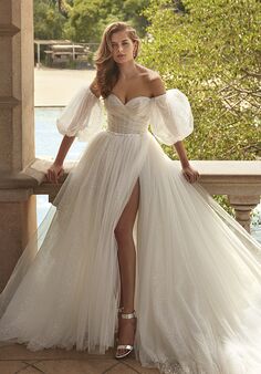 Demetrios 1153 A-Line Wedding Dress