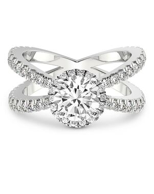 Friendly Diamonds Glamorous Princess, Asscher, Cushion, Emerald, Heart, Marquise, Pear, Radiant, Round, Oval Cut Engagement Ring