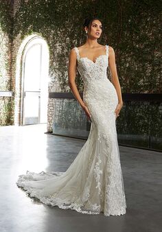 Morilee by Madeline Gardner Henrietta, 1208 Fit-and-Flare Wedding Dress