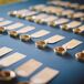 Gold Compass Escort Card
