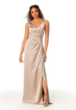 Morilee by Madeline Gardner Bridesmaids 21810 V-Neck Bridesmaid Dress