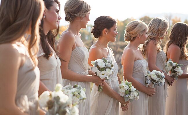 Bridesmaid dresses | Ira Lippke Studios | blog.theknot.com