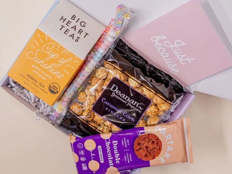 Customized care package long distance relationship gift