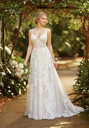 Essense of Australia D3094 A-Line Wedding Dress
