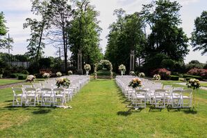 Village Club at Sands Point Outdoor Ceremony