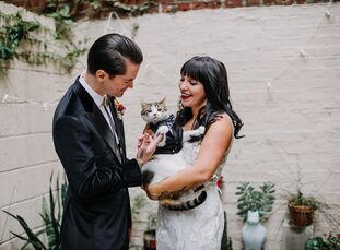 Kelly Kurteson (30 and a retoucher at Anthropologie) and Michael Cammarata (28 and a musician) have a way of making something old into something new. 
