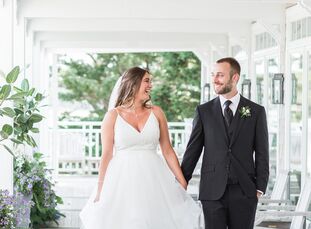 Danielle and Nick Marchessault met on Cape Cod when they were 14 years old—so it's only fitting that they exchanged vows on the Massachusetts peninsul