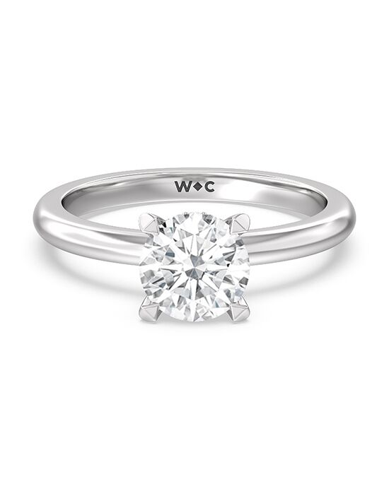 With Clarity Elegant Princess, Cushion, Emerald, Pear, Radiant, Round, Oval Cut Engagement Ring - 1