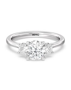 With Clarity Classic Cushion, Emerald, Radiant, Round, Oval Cut Engagement Ring