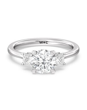 With Clarity Classic Cushion, Emerald, Radiant, Round, Oval Cut Engagement Ring