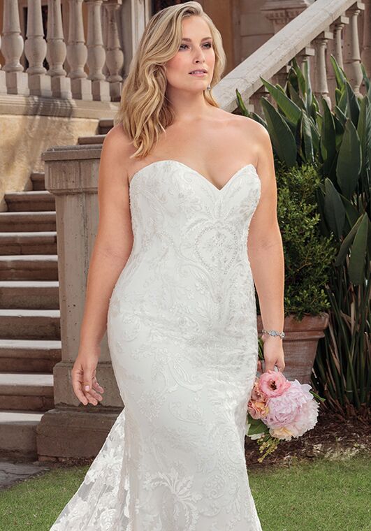 Casablanca Bridal 2326 Darby Mermaid Wedding Dress - 7