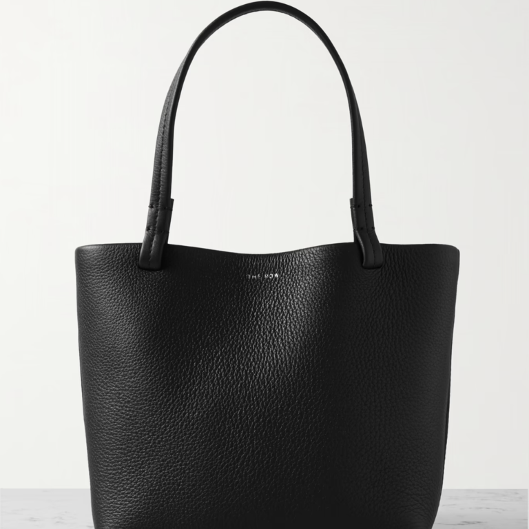 Black leather luxury purse gift for wife