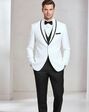 BLACKTIE XAVIER White Wedding Tuxedo White Tuxedo - thumbnail - 6