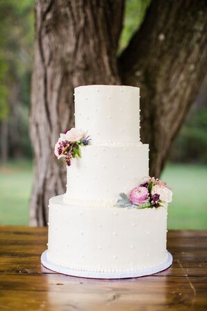 Fresh Fall-Flower Cake Topper