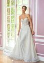 Jasmine Couture HOLLY Fit-and-Flare Wedding Dress - thumbnail - 3