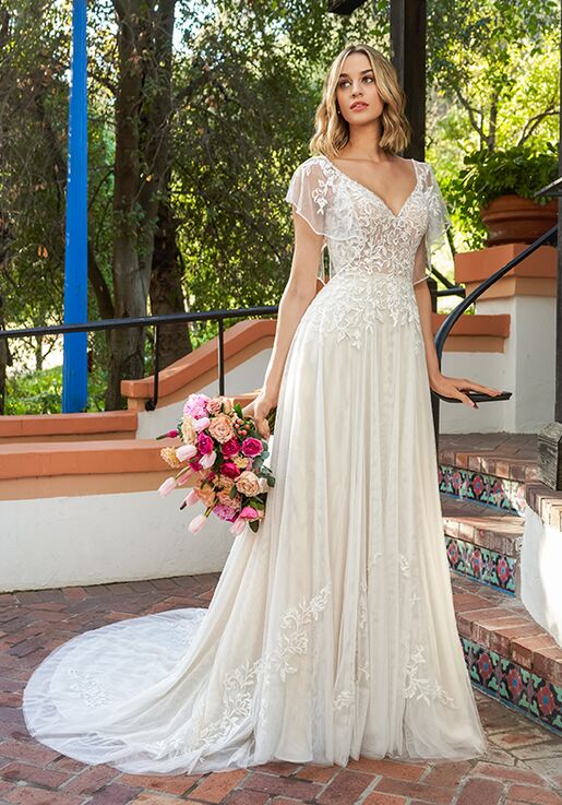 Jasmine Couture BAILEY T242057 A-Line Wedding Dress - 5