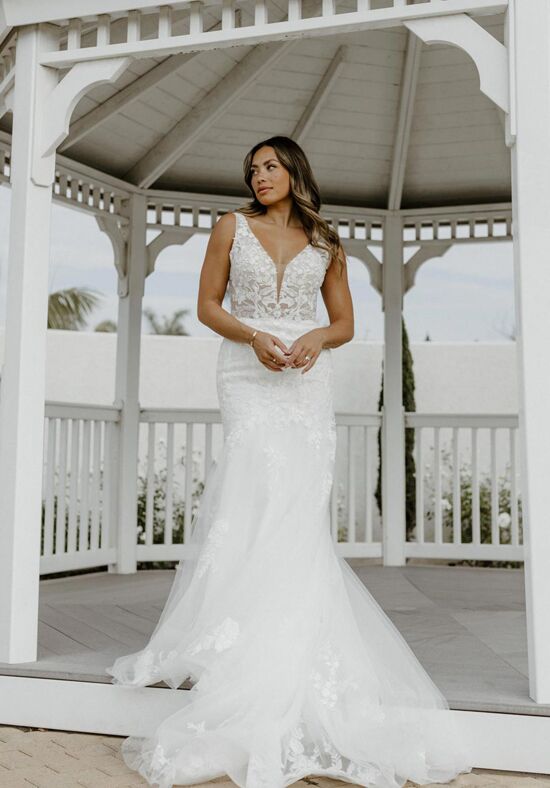 Stella York 7630 Fit-and-Flare Wedding Dress - 1