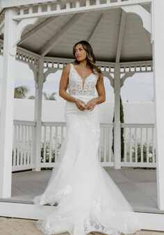 Stella York 7630 Fit-and-Flare Wedding Dress