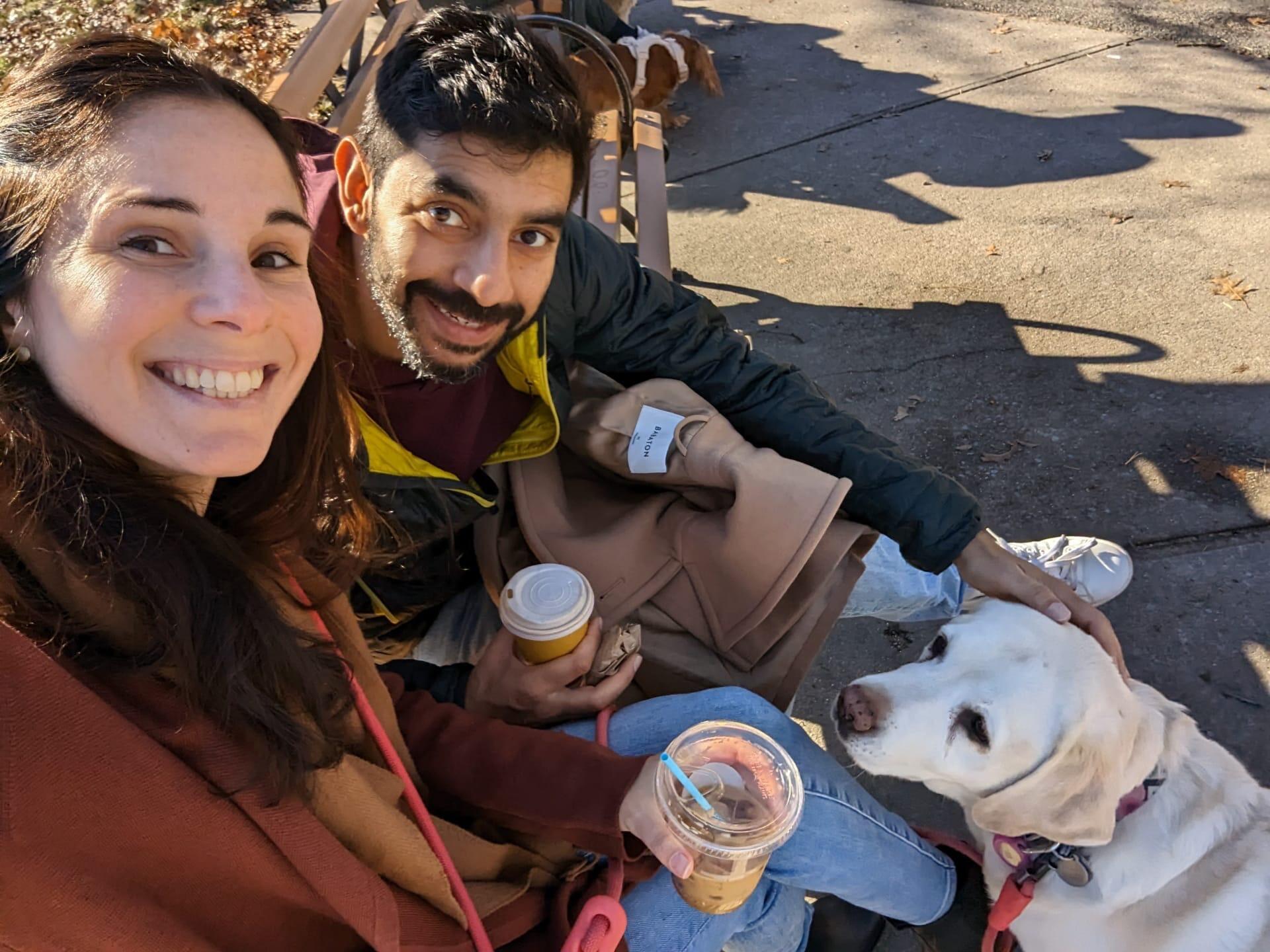 "Cafecitos" in Williamsburg became a tradition. 
