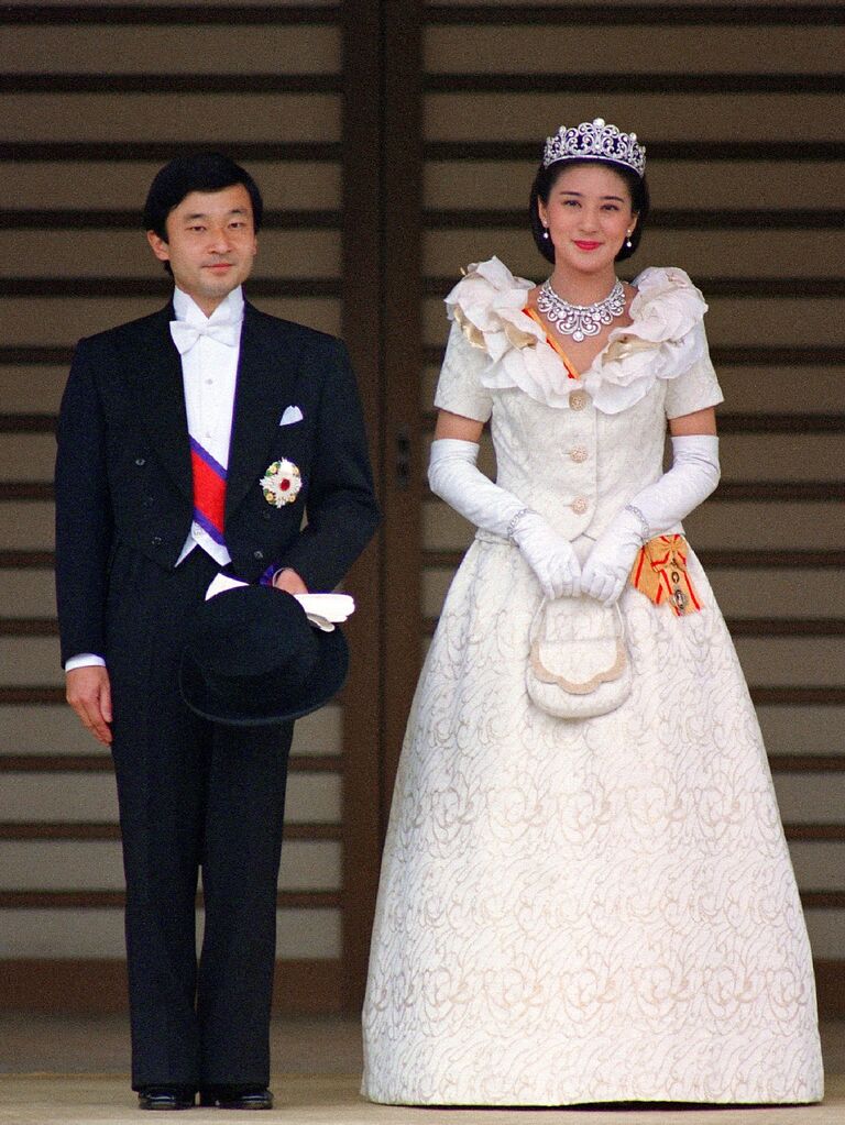 Empress Masako's wedding dress