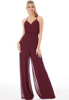Morilee by Madeline Gardner Bridesmaids 21690 - Morilee by Madeline Gardner Bridesmaids V-Neck Bridesmaid Dress