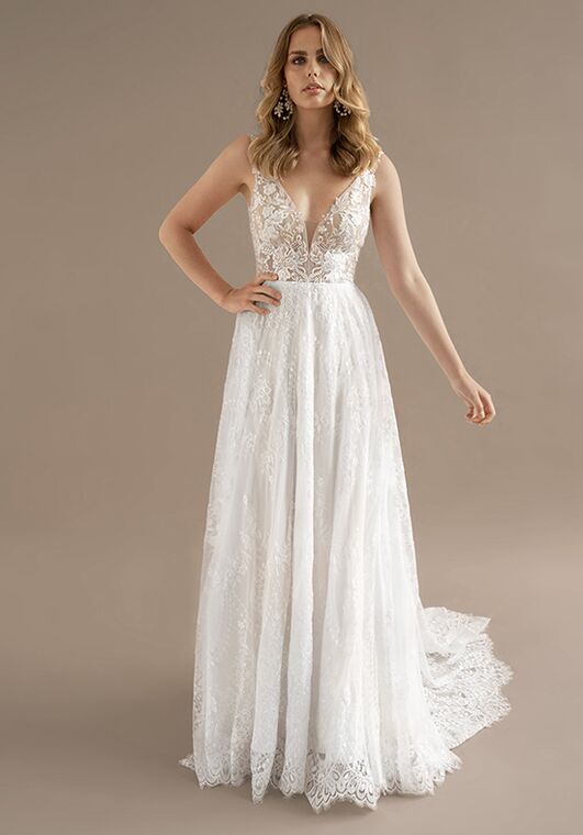 AW Bridal AW Whitney Wedding Dress A-Line Wedding Dress - 7