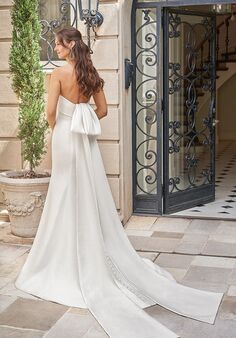 Jasmine Couture SABRINA Fit-and-Flare Wedding Dress