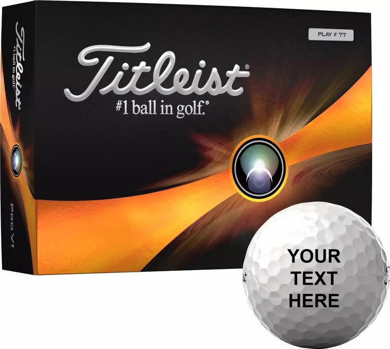 Custom golf ball gift idea for father of the groom. 