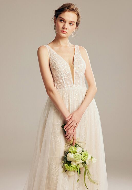 AW Bridal AW Lindy Wedding Dress A-Line Wedding Dress - 6