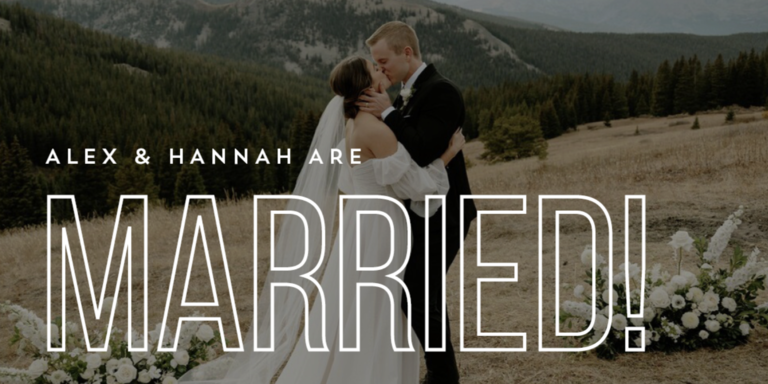 Hannah & Alex Home Page Banner
