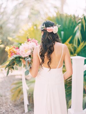 Garden Rose, Ranunculus Wedding Hair Accessories