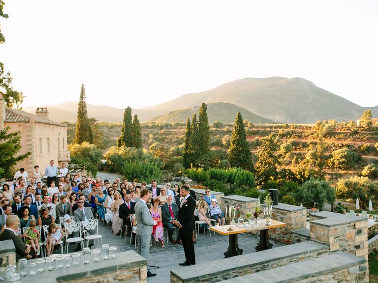 Same-sex couple in sparta, greece