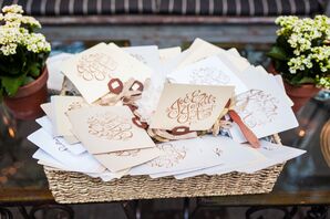 Paper Ceremony Fans With Custom Stamp
