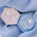 Diamond Engagement Rings in Velvet Boxes