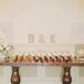 Personalized Escort Card Station with Succulents