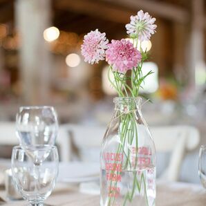 Milk Jar Flower Vase