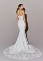 Justin Alexander Signature Zion Fit-and-Flare Wedding Dress - thumbnail - 5