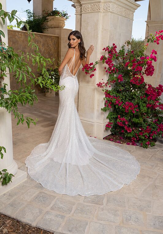 KITTYCHEN JEWEL, H2534 Fit-and-Flare Wedding Dress - 6