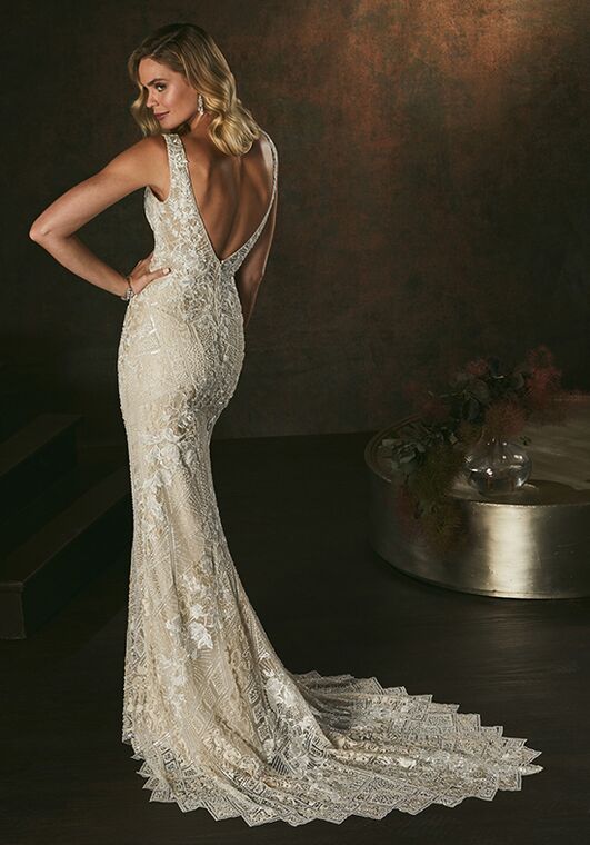 Amaré Couture C153 Rosella Mermaid Wedding Dress - 3