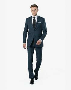 Menguin Pacific Blue Suit Blue Tuxedo