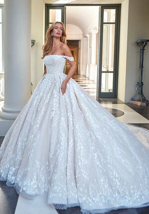 Demetrios DP470 Ball Gown Wedding Dress