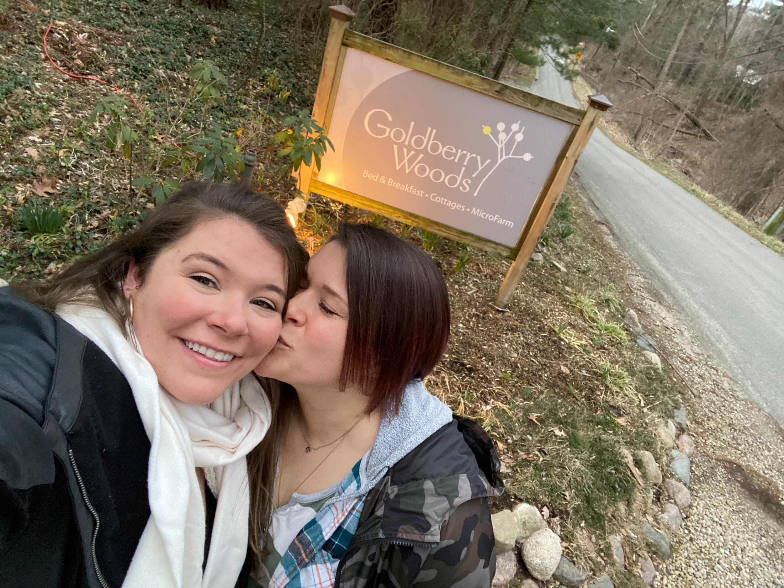 Our first time at Goldberry Woods. 